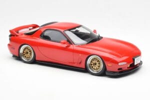 Mazda RX-7 FD Khyzyl Saleem Raudonas Otto 1:18 OT1062 Derva - nuotrauka 4 iš 6