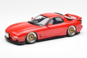 Mazda RX-7 FD Khyzyl Saleem Raudonas Otto 1:18
