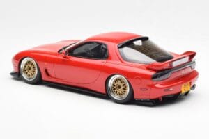 Mazda RX-7 FD Khyzyl Saleem Raudonas Otto 1:18 OT1062 Derva - nuotrauka 5 iš 6