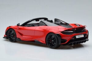McLaren 765LT Spider Raudonas GT Spirit 1:18 GT420 Derva - nuotrauka 5 iš 6