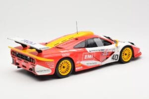 McLaren F1 GTR #40 J. O'Rourke / M. Sugden / P. Auberlein EMI 24 Hours of Le Mans 1996 UT Models 1:18 39820 Metalas - nuotrauka 2 iš 6