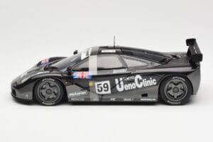 McLaren F1 GTR #59 J-J. Lehto / Y. Dalmas / M. Sekiya 24 Hours of Le Mans Winner 1995 UT Models 1:18 530151859 Metalas - nuotrauka 3 iš 6