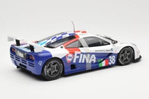McLaren F1 GTR #38 M. Duez / M. Soper / E. Lafitte Team Bigazzi 24 Hours of Le Mans 1996 UT Models 1:18 80439421484 Metalas - nuotrauka 2 iš 6