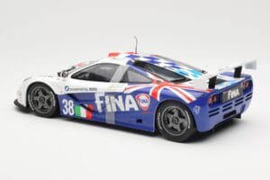 McLaren F1 GTR #38 M. Duez / M. Soper / E. Lafitte Team Bigazzi 24 Hours of Le Mans 1996 UT Models 1:18 80439421484 Metalas - nuotrauka 5 iš 6