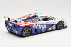 McLaren F1 GTR #39 N. Piquet / J. Cecotto / D. Sullivan Team Bigazzi 24 Hours of Le Mans 1996 UT Models 1:18 80439421485 Meta - nuotrauka 3 iš 6