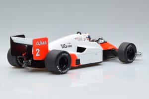 McLaren MP4/2B Marlboro #2 A. Prost Monaco GP Winner World Champion 1985 MCG 1:18 MCG18606F Metalas - nuotrauka 2 iš 6