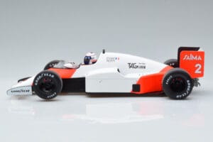 McLaren MP4/2B Marlboro #2 A. Prost Monaco GP Winner World Champion 1985 MCG 1:18 MCG18606F Metalas - nuotrauka 3 iš 6