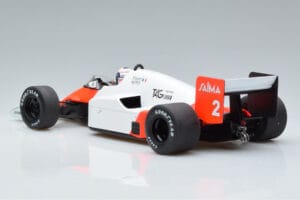 McLaren MP4/2B Marlboro #2 A. Prost Monaco GP Winner World Champion 1985 MCG 1:18 MCG18606F Metalas - nuotrauka 5 iš 6