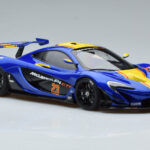 McLaren P1 GTR Mėlyna Su Geltonomis Juostomis AUTOart 1:18 - image 5 of 7