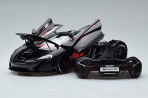 McLaren P1 Matinis Juodas AUTOart 1:18 76027 Metalas - nuotrauka 2 iš 9