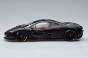 McLaren P1 Matinis Juodas AUTOart 1:18 76027 Metalas - nuotrauka 4 iš 9