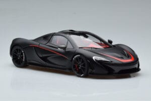 McLaren P1 Matinis Juodas AUTOart 1:18 76027 Metalas - nuotrauka 5 iš 9