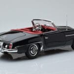 Mercedes 190 SL W121 Kabrioletas Juodas Minichamps 1:18 100037030 - image 3 of 8