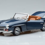 Mercedes 190 SL W121 Roadster Mėlynas Norev 1:18 - image 2 of 8