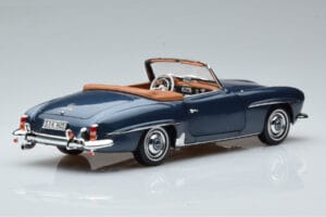 Mercedes 190 SL W121 Roadster Mėlynas Norev 1:18 B66040625 Metalas - nuotrauka 3 iš 8