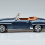 Mercedes 190 SL W121 Roadster Mėlynas Norev 1:18 - image 5 of 8