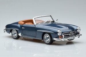 Mercedes 190 SL W121 Roadster Mėlynas Norev 1:18 B66040625 Metalas - nuotrauka 6 iš 8