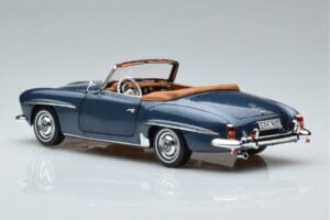 Mercedes 190 SL W121 Roadster Mėlynas Norev 1:18 B66040625 Metalas - nuotrauka 7 iš 8