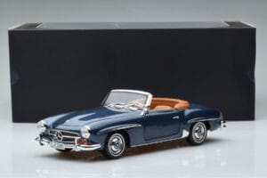 Mercedes 190 SL W121 Roadster Mėlynas Norev 1:18 B66040625 Metalas - nuotrauka 8 iš 8