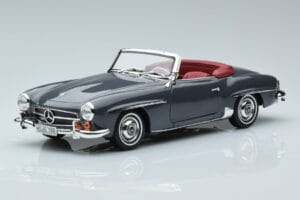 Mercedes 190 SL W121 Roadster Pilkas Norev 1:18 183402 Metalas