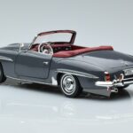 Mercedes 190 SL W121 Roadster Pilkas Norev 1:18 183402 Metalas - image 6 of 8
