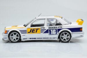 Mercedes 190E 2.5-16 W201 EVO 1 Jet #16 F. Biela Team Ms-Jet Racing DTM 1990 Minichamps 1:18 155903616 Metalas - nuotrauka 3 iš 6