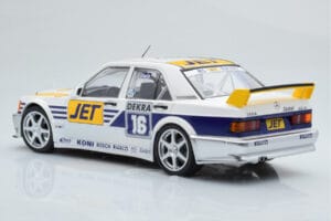 Mercedes 190E 2.5-16 W201 EVO 1 Jet #16 F. Biela Team Ms-Jet Racing DTM 1990 Minichamps 1:18 155903616 Metalas - nuotrauka 5 iš 6