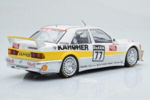 Mercedes 190E 2.5-16 W201 EVO 1 Karcher #77 F. Kreutzpointer Team AMG-Mercedes DTM 1990 Minichamps 1:18 155903677 Metalas - nuotrauka 2 iš 6