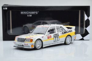 Mercedes 190E 2.5-16 W201 EVO 1 Karcher #77 F. Kreutzpointer Team AMG-Mercedes DTM 1990 Minichamps 1:18 155903677 Metalas - nuotrauka 6 iš 6