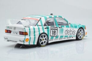 Mercedes 190E 2.5-16 W201 EVO 2 Debis #18 F. Giroix Team Zackspeed DTM 1991 Minichamps 1:18 155913618 Metalas - nuotrauka 2 iš 6