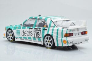 Mercedes 190E 2.5-16 W201 EVO 2 Debis #19 R. Asch Team Zackspeed DTM 1991 Minichamps 1:18 155913619 Metalas - nuotrauka 5 iš 6