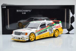 Mercedes 190E 2.5-16 W201 EVO 2 Karcher #11 J. Laffite Team Maas-Schons DTM 1992 Minichamps 1:18 155923611 Metalas - nuotrauka 6 iš 6