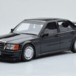 Mercedes 190E W201 2.5-16 Evo I Juodas Otto 1:18