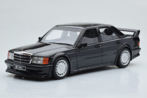 Mercedes 190E W201 2.5-16 Evo I Juodas Otto 1:18