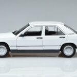 Mercedes 190 E W201 Baltas Norev 1:18 183820 Metalas - image 4 of 7