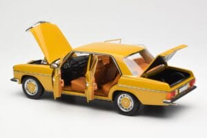 Mercedes 200/8 W115 Sahara Geltonas Norev 1:18 183771 Metalas - nuotrauka 5 iš 8