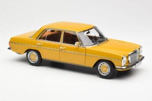 Mercedes 200/8 W115 Sahara Geltonas Norev 1:18 183771 Metalas - nuotrauka 6 iš 8