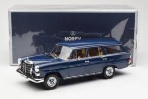 Mercedes 200 Universal W115 Mėlynas Norev 1:18 183599 Metalas - nuotrauka 8 iš 8