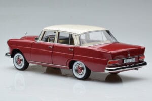 Mercedes 200 W110 Raudonas Norev 1:18 183706 Metalas - nuotrauka 7 iš 7