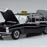 Mercedes 200 W115 Taksi Norev 1:18 183776 Metalas - image 2 of 7