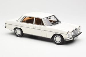 Mercedes 200 W115 Baltas Norev 1:18 183770 Metalas - nuotrauka 6 iš 8