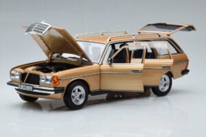 Mercedes 200T S123 AMG Package Smėlinis Norev 1:18 183739 Metalas - nuotrauka 2 iš 9
