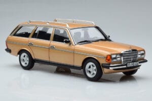 Mercedes 200T S123 AMG Package Smėlinis Norev 1:18 183739 Metalas - nuotrauka 6 iš 9