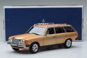Mercedes 200T S123 AMG Package Smėlinis Norev 1:18 183739 Metalas - nuotrauka 9 iš 9