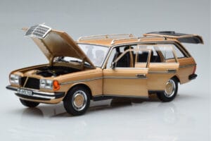 Mercedes 200T S123 Smėlinis Norev 1:18 183738 Metalas - nuotrauka 2 iš 9