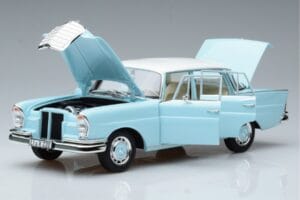 Mercedes 220 S W111 Mėlynas Norev 1:18 183920 Metalas - nuotrauka 2 iš 7
