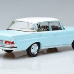 Mercedes 220 S W111 Mėlynas Norev 1:18 183920 Metalas - image 3 of 7