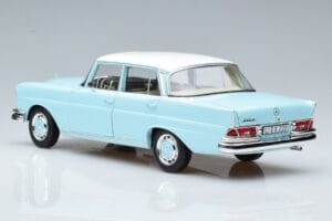 Mercedes 220 S W111 Mėlynas Norev 1:18 183920 Metalas - nuotrauka 6 iš 7
