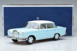 Mercedes 220 S W111 Mėlynas Norev 1:18 183920 Metalas - nuotrauka 7 iš 7
