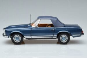 Mercedes 230 SL W113 Pagoda Mėlynas Riboto Tiražo Leidimas Norev 1:18 183767 Metalas - nuotrauka 4 iš 8